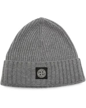 Stone Island Beanies - Gris