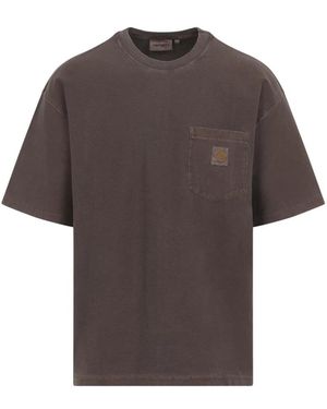 Carhartt T-Shirts - Brown