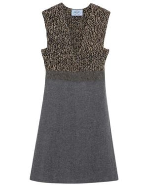 Prada Short Dresses - Grey