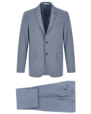 Pal Zileri Single Breasted Suits - Blue