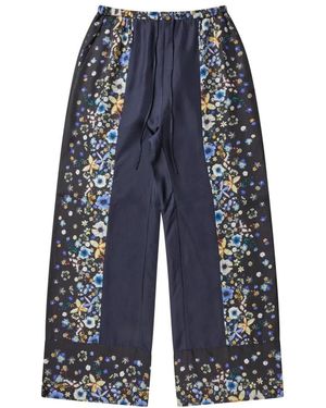 Munthe Wide Pants - Blue