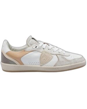 Philippe Model Schoenen ,Veelkleurig ,Sneakers - Wit
