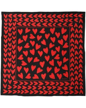 Dolce & Gabbana Silk Scarves - Red