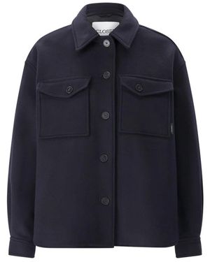 Closed Jassen ,Blauw ,Wol Light Jassen
