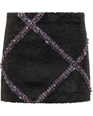 Des Phemmes Short Skirts - Negro