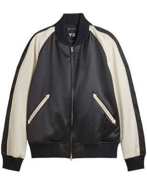 Y-3 Bomber Jackets - Negro