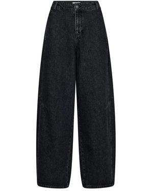 co'couture Jeans ,Zwart ,Loose-Fit Jeans