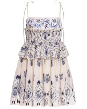 Agua Bendita Short Dresses - Grigio