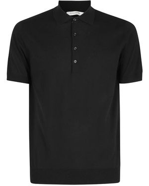Paolo Pecora Polo Shirts - Black