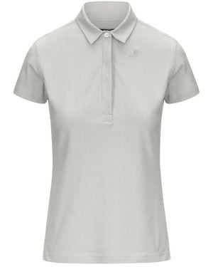 K-Way Polo Shirts - Grey