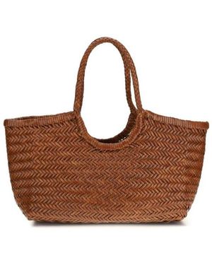 Dragon Diffusion Tassen ,Bruin ,Leer Buffalo Leren Schoudertas