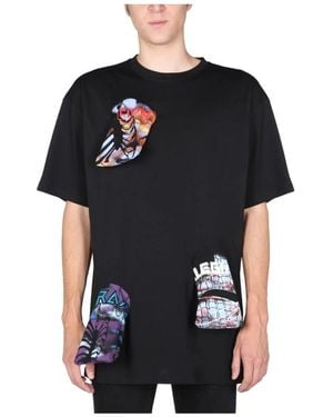 Raf Simons Pocket Holes Oversized T-Shirt - Schwarz