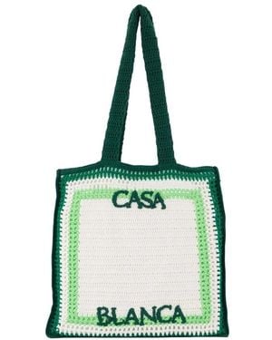 CASABLANCA Shopping Bags - Green