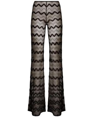 Missoni Wide Trousers - Black