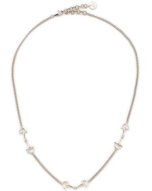 Gucci Accessoires ,Grijs ,Necklaces - Metallic