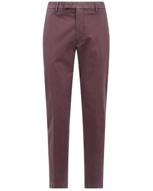 Michael Coal Gabarnide Plus Leight 3Cm Bottom 19 Broeken - Paars