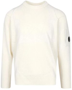 C.P. Company Round-Neck Knitwear - Blanco