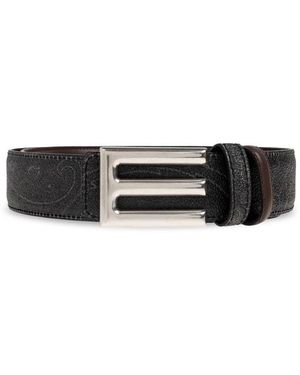 Etro Wendegürtel - Schwarz