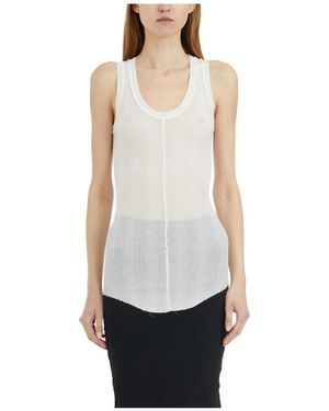 Marc Le Bihan Sleeveless Tops - Blanco