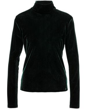 Marc Cain Long Sleeve Tops - Zwart