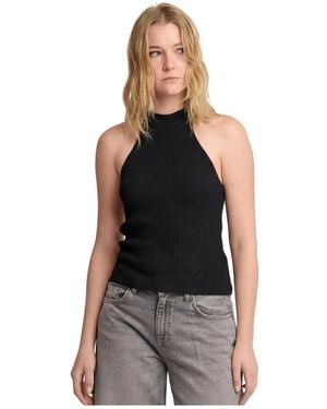 Kocca Sleeveless Tops - Black