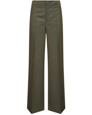 Etro Wide Trousers - Vert