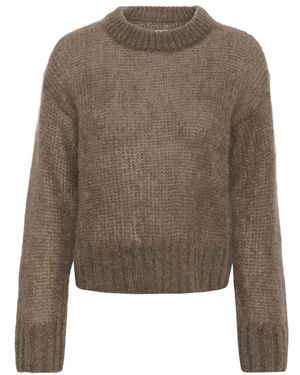 Part Two Weicher Strickpullover Falcon - Braun