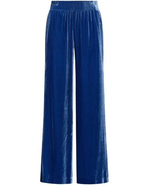 Maliparmi Broeken ,Blauw ,Wijde Broek