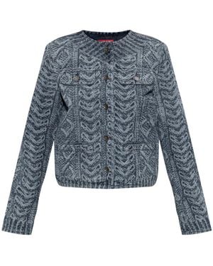 DIESEL Jassen ,Blauw ,Katoen De-Grafy-S2 Jas