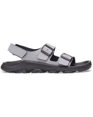 Birkenstock Flat Sandals - Grey
