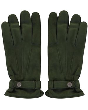 Moorer Warme Verstellbare Handschuhe - Grün