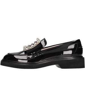 Roger Vivier Platte Schoenen Zwart