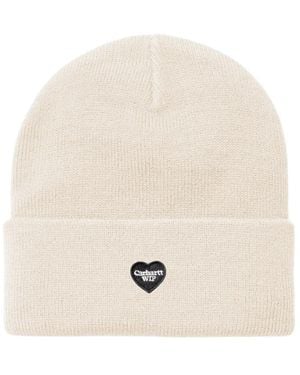 Carhartt Small Heart Beanie - Natur