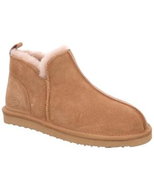Rohde Schoenen ,Bruin ,Wol Soazza 7096 Slippers