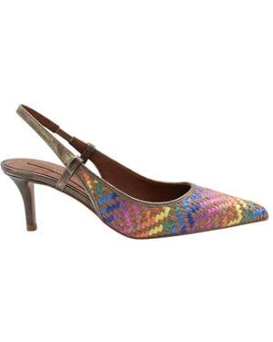 Kurt Geiger Elegante Slingback Schuhe Aniston Style - Braun
