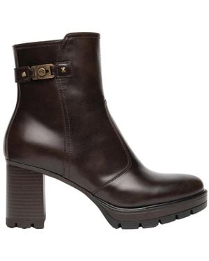 Nero Giardini Heeled Boots - Marrone