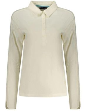 North Sails Tops ,Wit ,Katoen Klassiek Katoenen Poloshirt - Naturel
