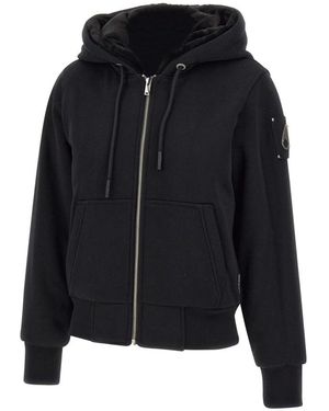 Moose Knuckles Zip-Throughs - Noir