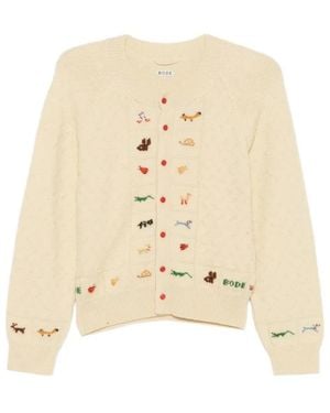 Bode Truien & Vesten ,Zoologist Cardigan - Naturel