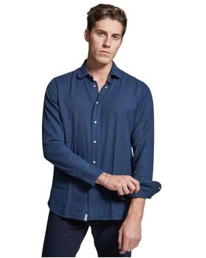 Tintoria Mattei 954 Casual Shirts - Azul