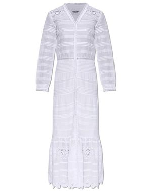 Isabel Marant Kleedjes ,Wit ,Katoen Daniva Dress