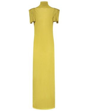 Alaïa Knitted Dresses - Yellow