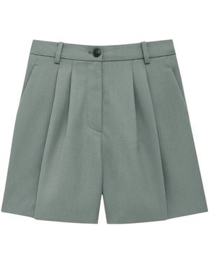 Anine Bing Casual Shorts - Verde