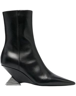 The Attico Heeled Boots - Black