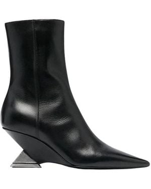 The Attico Cheope Heeled Boot - Schwarz