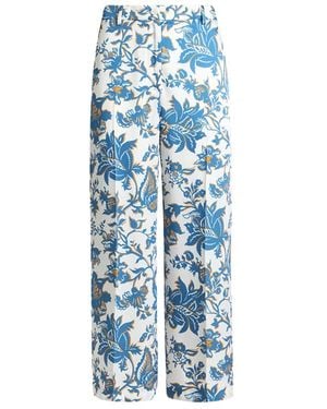 Etro Wide Trousers - Azul