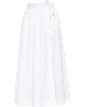 Vanessa Bruno Guillaume Midi Rok - Wit