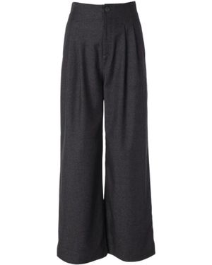 JC Sophie Wide Trousers - Gris