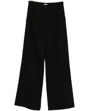 Malo Wide Trousers - Noir