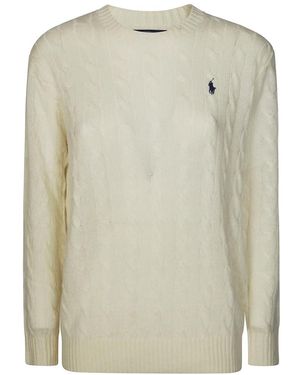 Polo Ralph Lauren Round-Neck Knitwear - Bianco